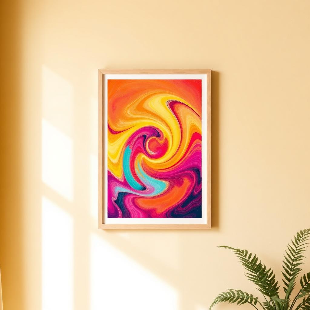 Kaleido Sunrise Art Print