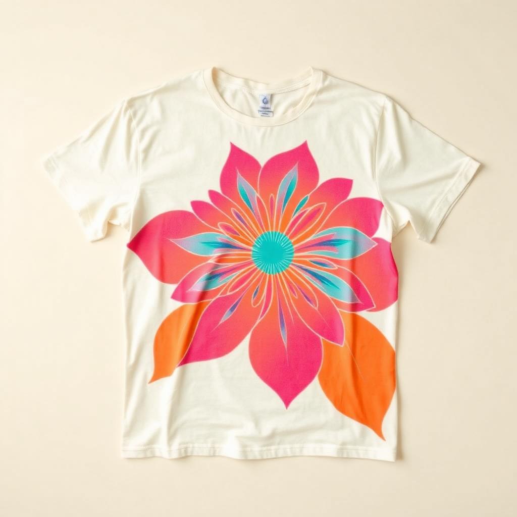 Trippy Bloom Tee